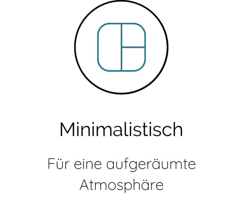 Minimalistisch | Für eine aufgeräumte Atmosphäre