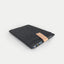 Case voor MacBook Pro M3 14.2 | met magnetische sluiting en extra vak  | antraciet - Bloom | Model "HAKA"