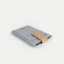 Hoes voor PocketBook Verse Pro | met magnetische sluiting en extra vak | lichtgrijs - Tracks | Model "HAKA"