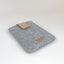 Hoes voor PocketBook Verse | met magnetische sluiting en extra vak | lichtgrijs - Stipes | Model "HAKA"