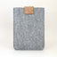 Hoes voor PocketBook Verse | met magnetische sluiting en extra vak | lichtgrijs - Tracks | Model "HAKA"