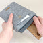 Hoes voor PocketBook Verse Pro | met magnetische sluiting en extra vak | lichtgrijs - Tracks | Model "HAKA"