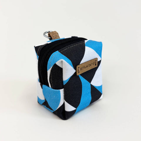 Mini-tasje voor koptelefoons & Co. | gemaakt van biologisch katoen | Ontwerpvormen | PocketCube-model