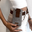 Handige heuptas voor Google Pixel 9 | met magneetsluiting en kaarthouder | antraciet | Model CLIP