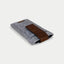 Handige heuptas voor iPhone 16 Pro | met magneetsluiting en kaarthouder | lichtgrijs | model CLIP