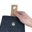 Hoes voor PocketBook Verse | met magnetische sluiting en extra vak | antraciet - Shapes | Model "HAKA"