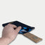 Hoes voor reMarkable Paper Pro | met magnetische sluiting en extra vak | antraciet - Shapes | Model "HAKA"