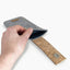 Telefoonhoesje voor Samsung Galaxy S20 Ultra | met magneetsluiting en extra vak | lichtgrijs - Tracks | model HAKA