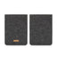 Hoes voor PocketBook Verse Lite | van vilt en biologisch katoen | antraciet - shapes | Model "LET"