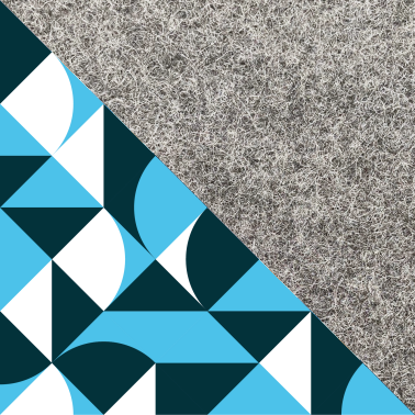 Telefoonhoesje voor Samsung Galaxy M22 | met magneetsluiting en extra vak | lichtgrijs - Shapes | model HAKA
