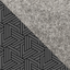 Hoes voor PocketBook Basis Lux 4 | met magnetische sluiting en extra vak | lichtgrijs - Tracks | Model "HAKA"
