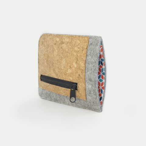 Telefoontas met kaartsleuf voor Samsung Galaxy S20 | lichtgrijs - kleurrijk | Model "ZIP"