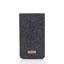 Telefoontas met kaartsleuf voor iPhone 14 Pro Max | antraciet - strepen | Model "ZIP"