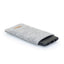 Handytas met kaarthouder voor iPhone 12 Pro Max | lichtgrijs - sporen | Model "ZIP"