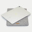 Case voor iPad Air - 5e generatie | gemaakt van vilt en biologisch katoen | lichtgrijs - kleurrijk | Model "LET"
