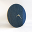 Wanduhr Wabi Sabi Denim rond 30 cm | Denim - goud | Ontwerp: Sapporo