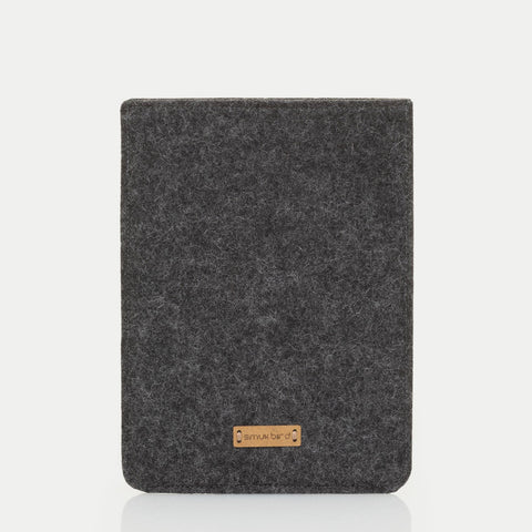 Etui voor PocketBook InkPad 3 | gemaakt van vilt en biologisch katoen | antraciet - kleurrijk | Model "LET"